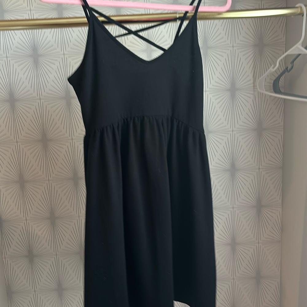 By Lily gemberling this is a black wild fable dress from target.